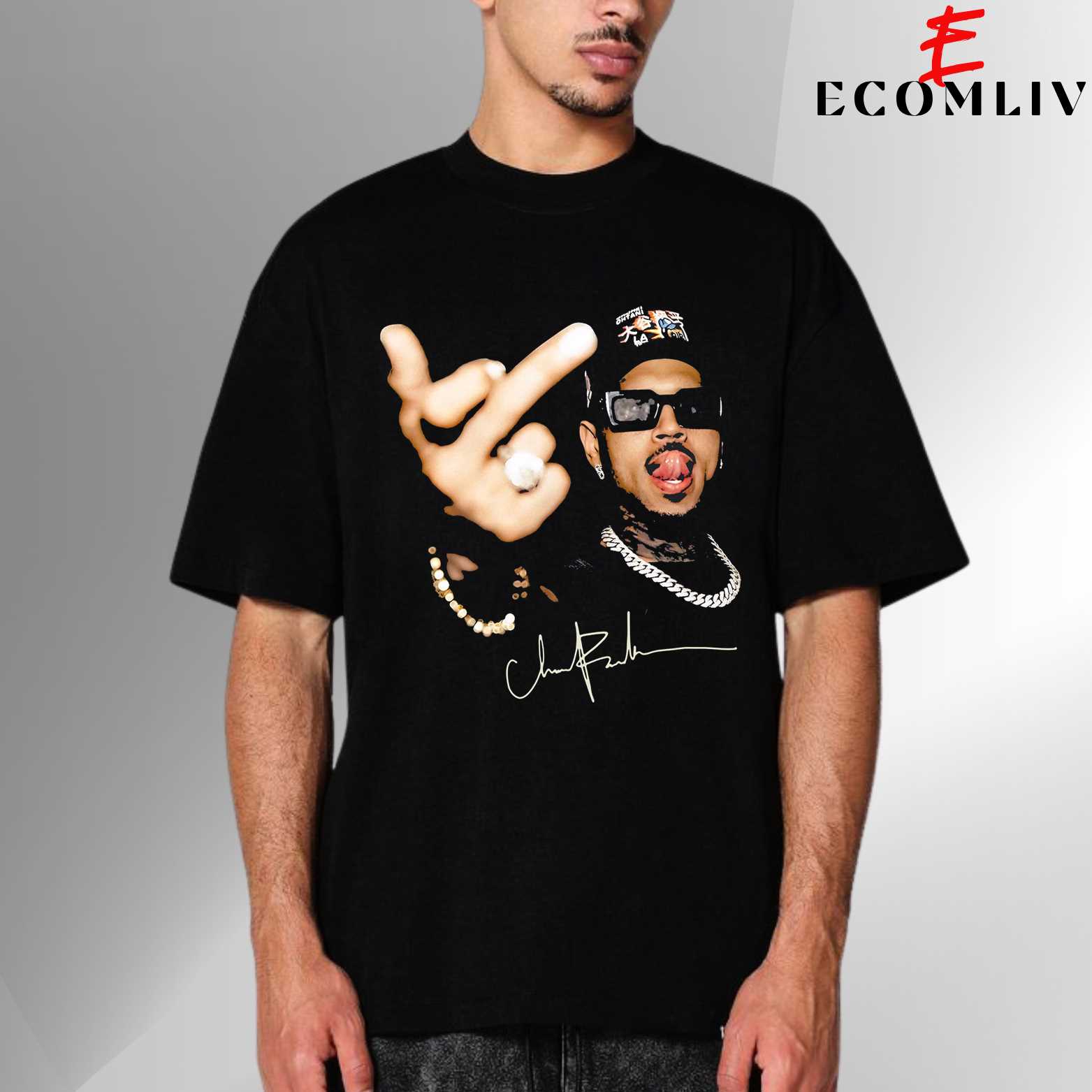 Chris Brown Legacy Tee, Streetwear Shirt, Urban Merch